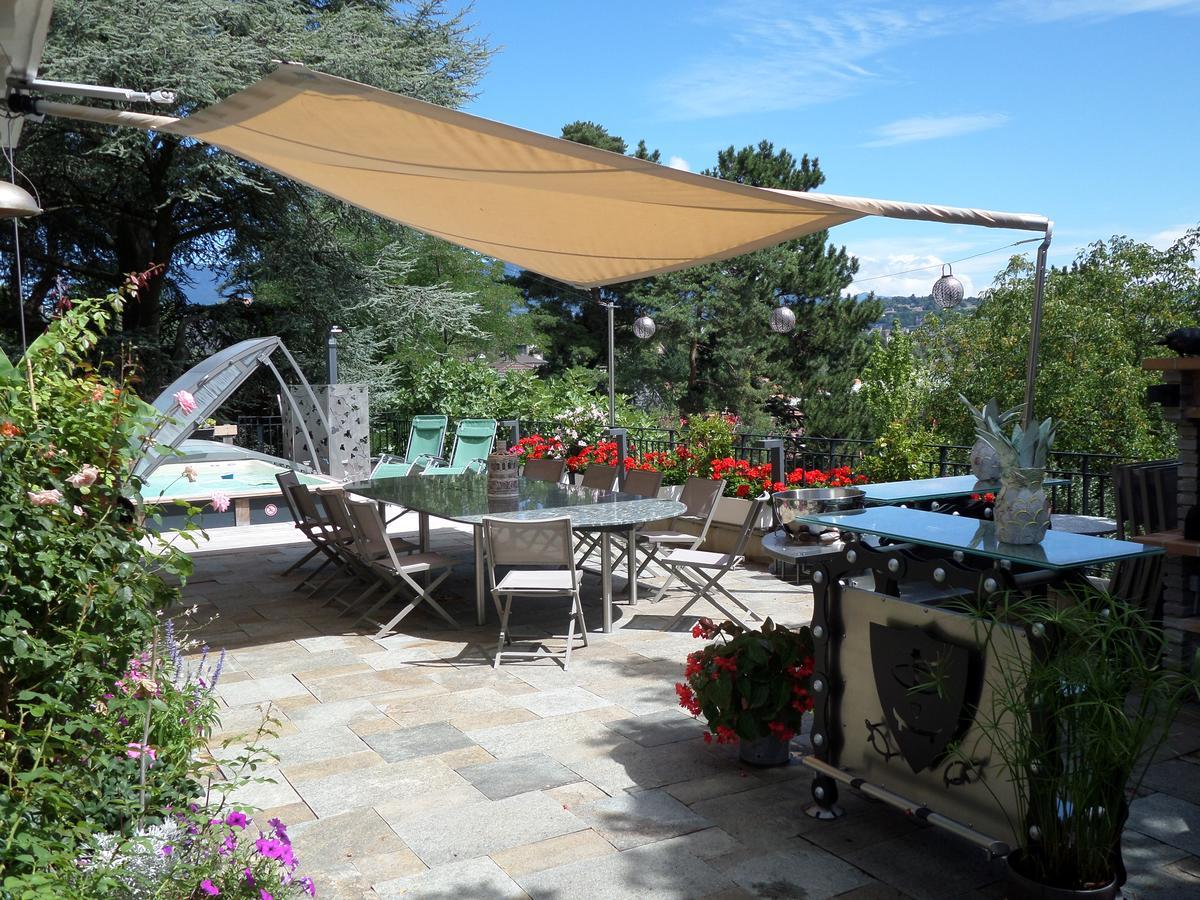 Bed and Breakfast Domaine Du Pressoir Ambilly Exterior foto